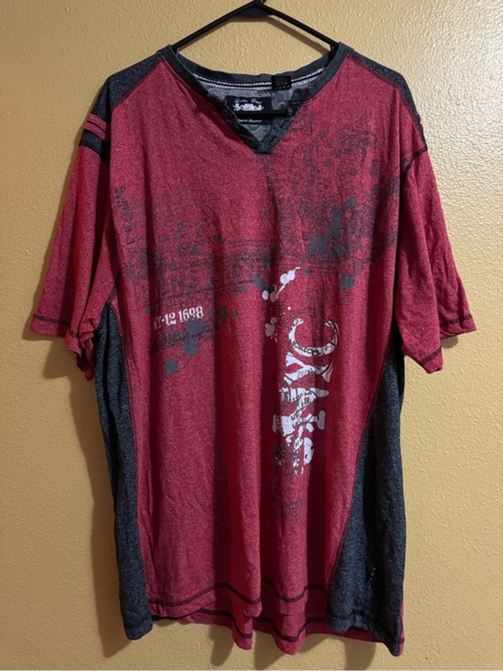 Lions Crest By English Laundry Men’s 3 Button SS Shirt Size 3XL